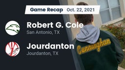 Recap: Robert G. Cole  vs. Jourdanton  2021