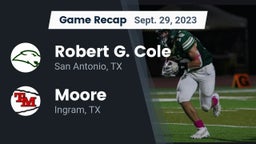 Recap: Robert G. Cole  vs. Moore  2023
