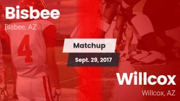 Matchup: Bisbee vs. Willcox  2017