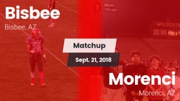 Matchup: Bisbee vs. Morenci  2018