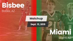 Matchup: Bisbee vs. Miami  2019