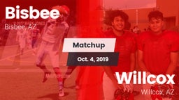 Matchup: Bisbee vs. Willcox  2019