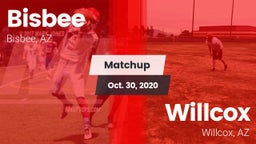 Matchup: Bisbee vs. Willcox  2020
