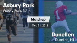 Matchup: Asbury Park vs. Dunellen  2016