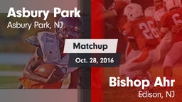 Matchup: Asbury Park vs. Bishop Ahr  2016
