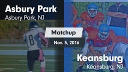 Matchup: Asbury Park vs. Keansburg  2016
