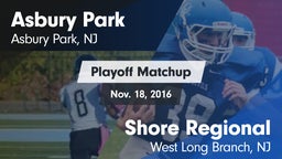 Matchup: Asbury Park vs. Shore Regional  2016