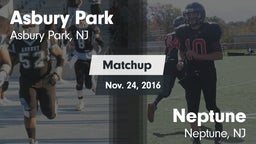 Matchup: Asbury Park vs. Neptune  2016