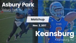 Matchup: Asbury Park vs. Keansburg  2017