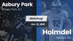Matchup: Asbury Park vs. Holmdel  2018