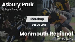 Matchup: Asbury Park vs. Monmouth Regional  2018
