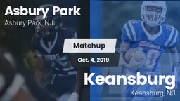 Matchup: Asbury Park vs. Keansburg  2019