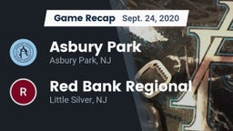 Recap: Asbury Park  vs. Red Bank Regional  2020