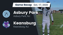 Recap: Asbury Park  vs. Keansburg  2020