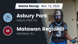 Recap: Asbury Park  vs. Matawan Regional  2020