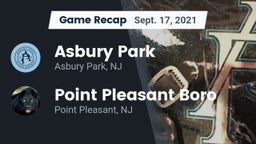 Recap: Asbury Park  vs. Point Pleasant Boro  2021