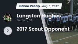 Recap: Langston Hughes  vs. 2017 Scout Opponent 2017