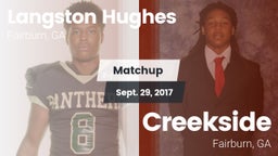 Matchup: Langston Hughes vs. Creekside  2017