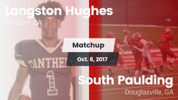 Matchup: Langston Hughes vs. South Paulding  2017