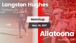 Matchup: Langston Hughes vs. Allatoona  2017