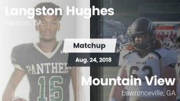 Matchup: Langston Hughes vs. Mountain View  2018