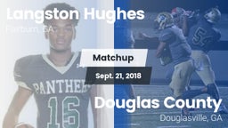Matchup: Langston Hughes vs. Douglas County  2018