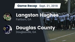 Recap: Langston Hughes  vs. Douglas County  2018