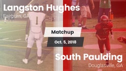 Matchup: Langston Hughes vs. South Paulding  2018