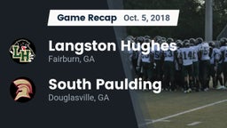 Recap: Langston Hughes  vs. South Paulding  2018