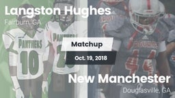 Matchup: Langston Hughes vs. New Manchester  2018