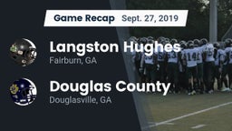 Recap: Langston Hughes  vs. Douglas County  2019