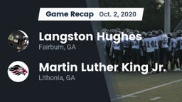 Recap: Langston Hughes  vs. Martin Luther King Jr.  2020