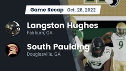 Recap: Langston Hughes  vs. South Paulding  2022