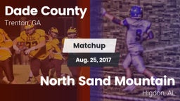 Matchup: Dade County vs. North Sand Mountain  2017