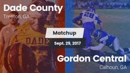 Matchup: Dade County vs. Gordon Central   2017