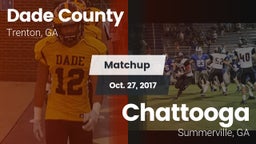 Matchup: Dade County vs. Chattooga  2017