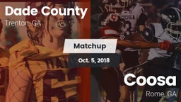 Matchup: Dade County vs. Coosa  2018