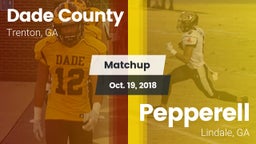 Matchup: Dade County vs. Pepperell  2018