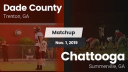 Matchup: Dade County vs. Chattooga  2019