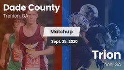 Matchup: Dade County vs. Trion  2020