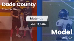 Matchup: Dade County vs. Model  2020