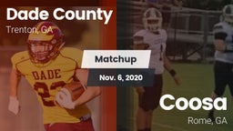 Matchup: Dade County vs. Coosa  2020