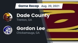 Recap: Dade County  vs. Gordon Lee  2021