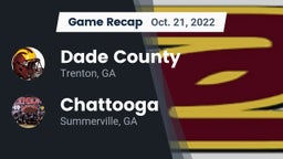 Recap: Dade County  vs. Chattooga  2022