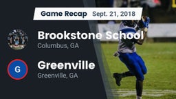 Recap: Brookstone School vs. Greenville  2018