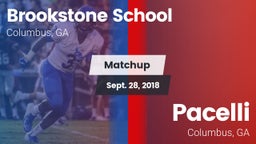 Matchup: Brookstone vs. Pacelli  2018