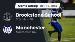 Recap: Brookstone School vs. Manchester  2018