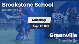 Matchup: Brookstone vs. Greenville  2019