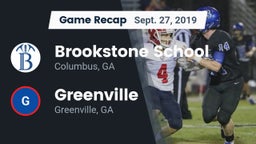 Recap: Brookstone School vs. Greenville  2019