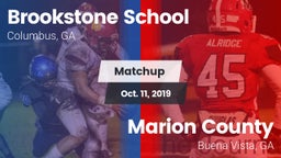 Matchup: Brookstone vs. Marion County  2019
